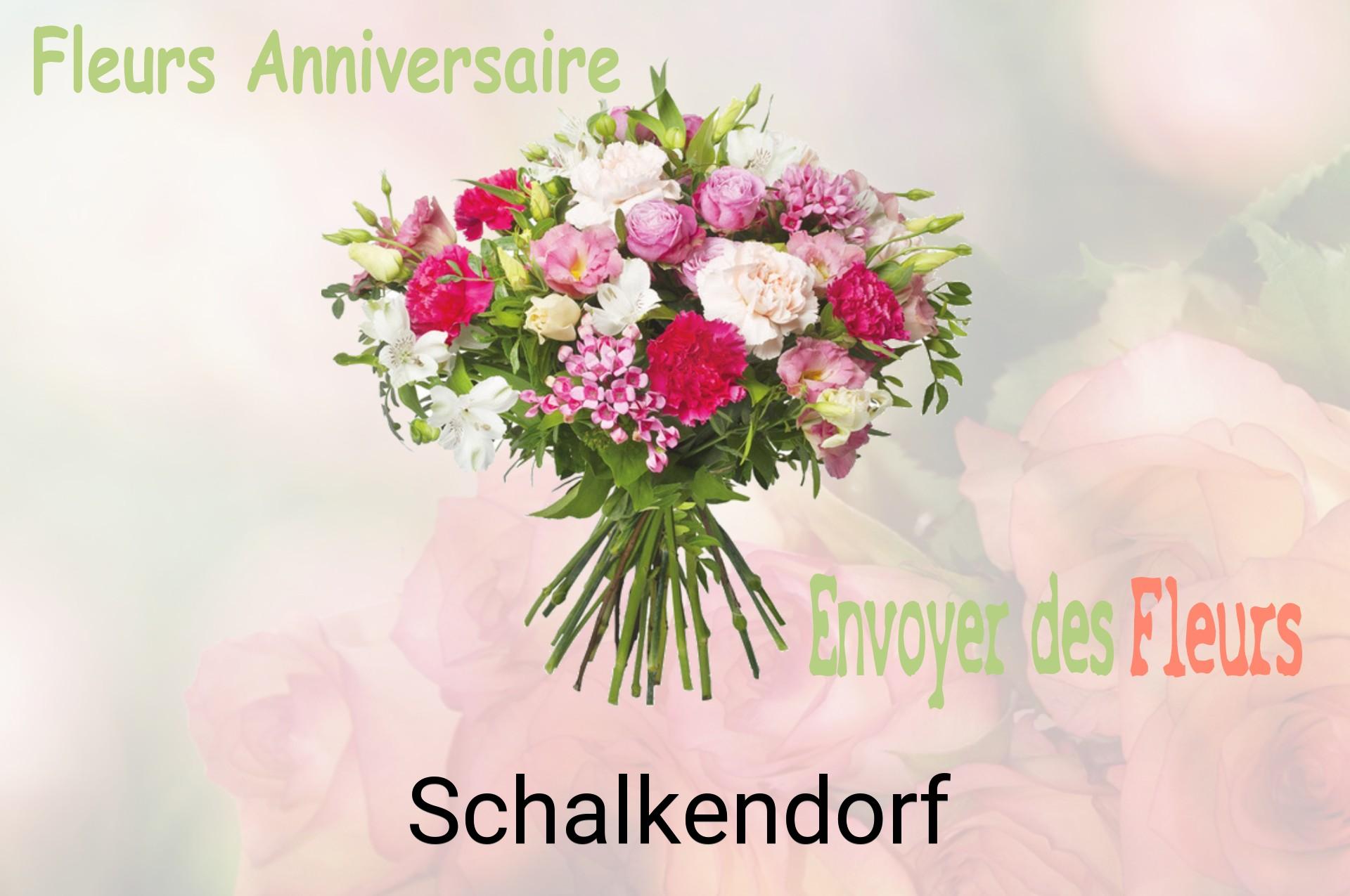 Bouquet de fleurs d’anniversaire livré à Schalkendorf